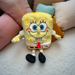 2010 Ty Beanie Babies Spongebob Squarpants Plush with Pencil